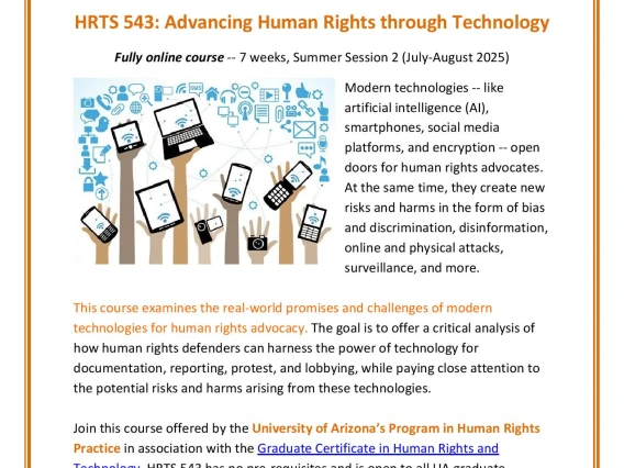 HRTS 543 summer 2025