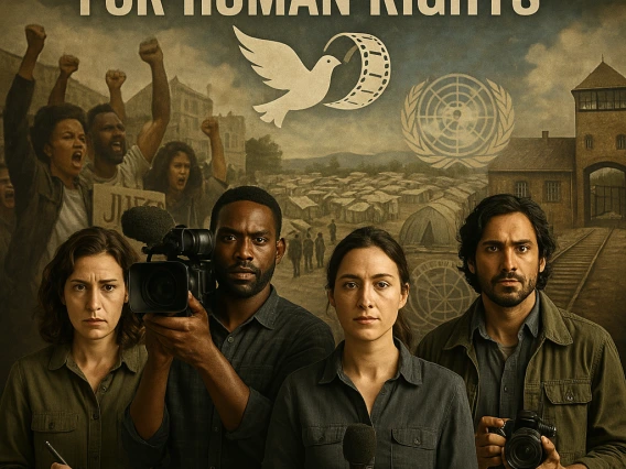 Doc Media for Human Rights (Copilot AI image)