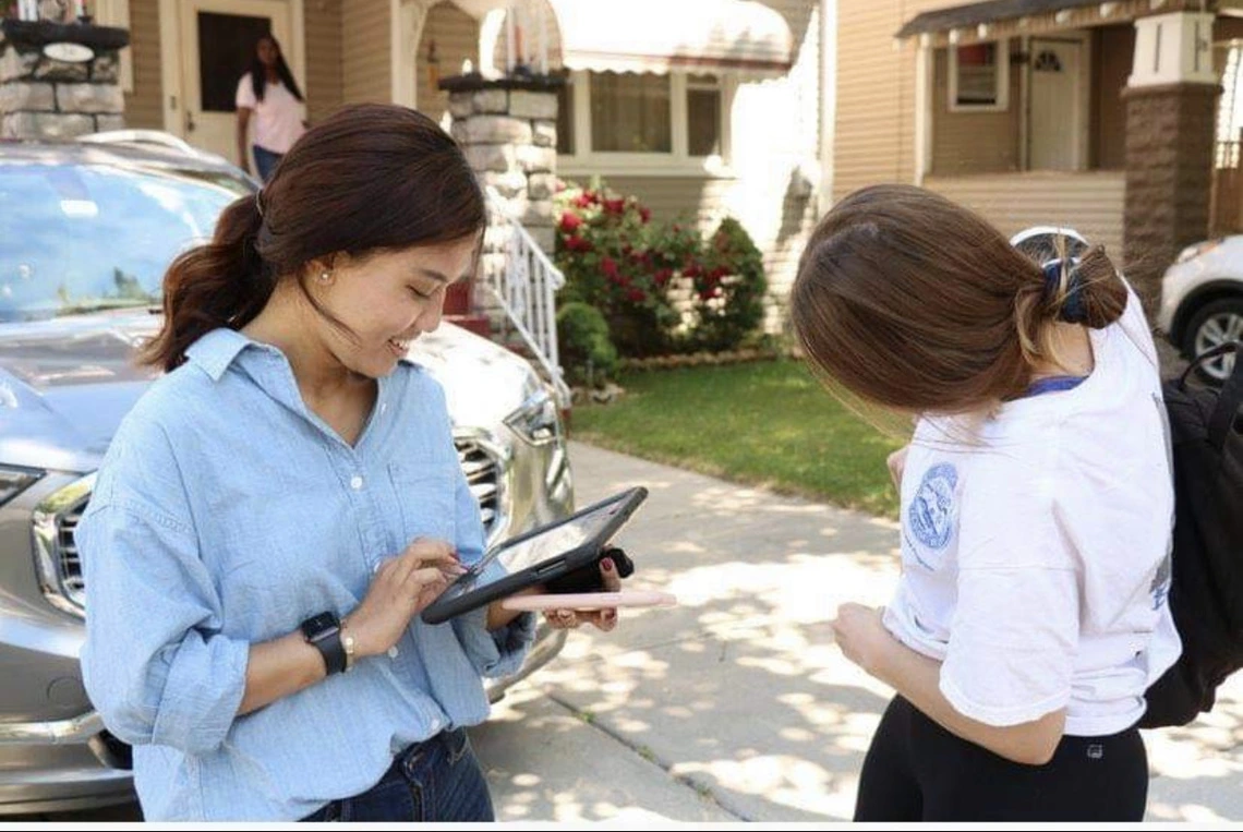 Pemba Sherpa in Americorps