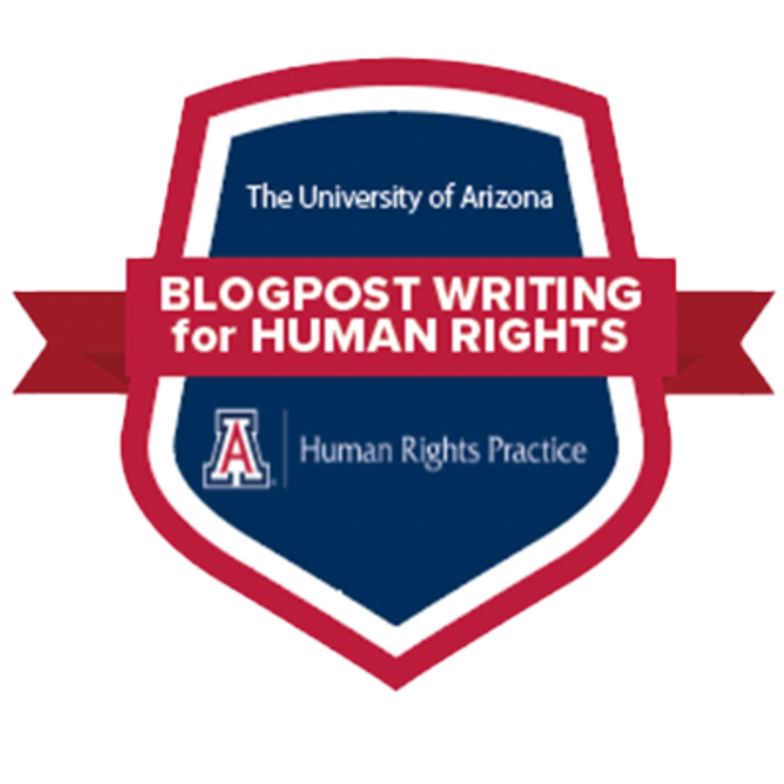Blogpost Writing for Human Rights badge