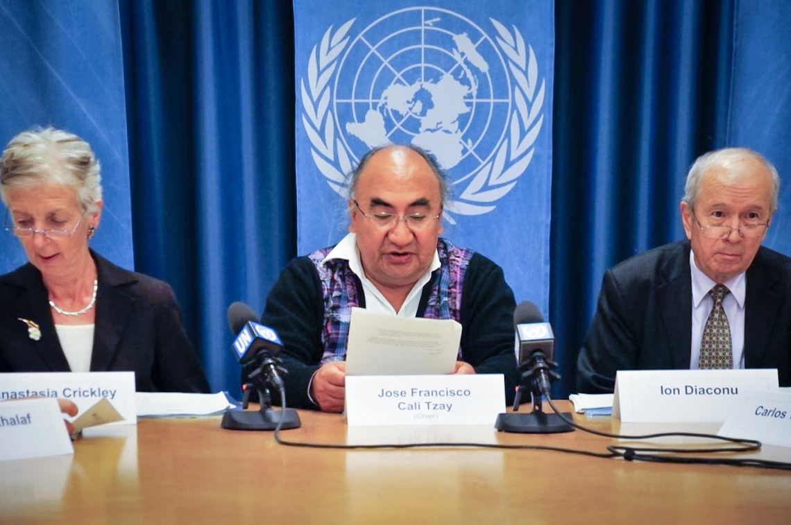 UN Special Rapporteur José Francisco Calí Tzay UN Special Rapporteur José Francisco Calí Tzay