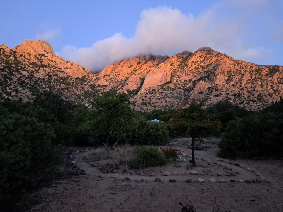 Sunrise at Dragoon Mountains, AZ