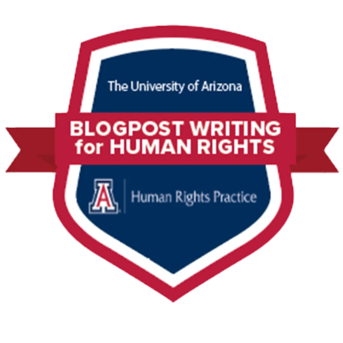 Blogpost Writing for Human Rights badge