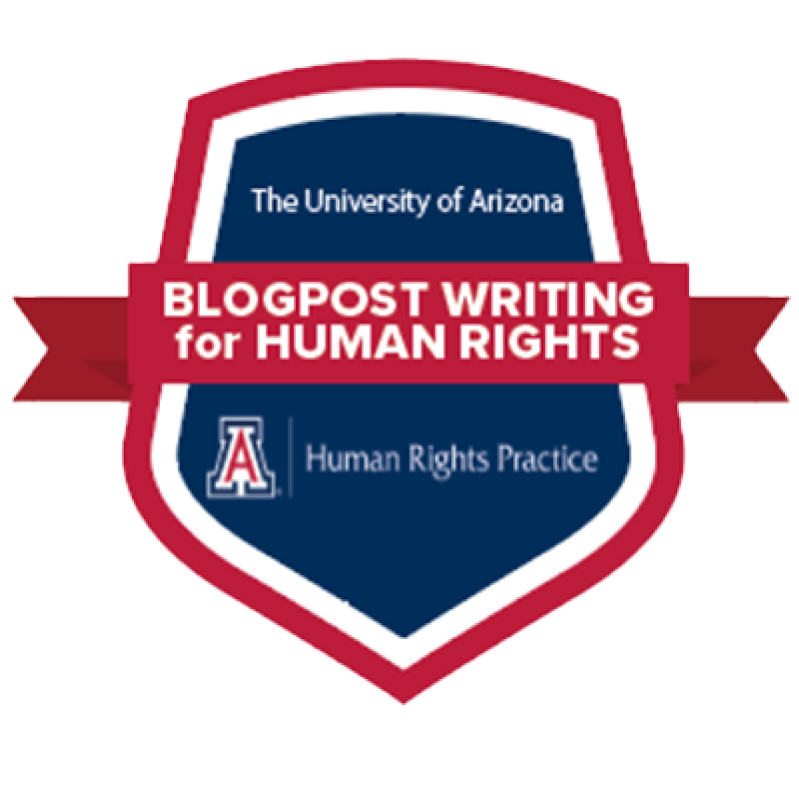 Blogpost Writing for Human Rights badge