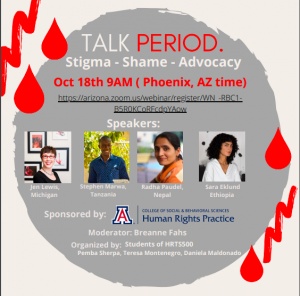 Talk Period flyer